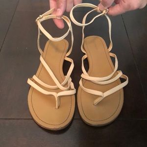 EXPRESS tan sandals